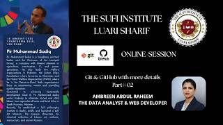 ONLINE SESSION "PART# 02" WITH "THE SUFI INSTITUTE'S STUDENTS" (git & GitHub practice)