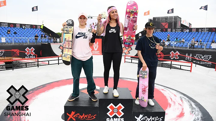 Womens Skateboard Street Medal Runs | X Games Shan...