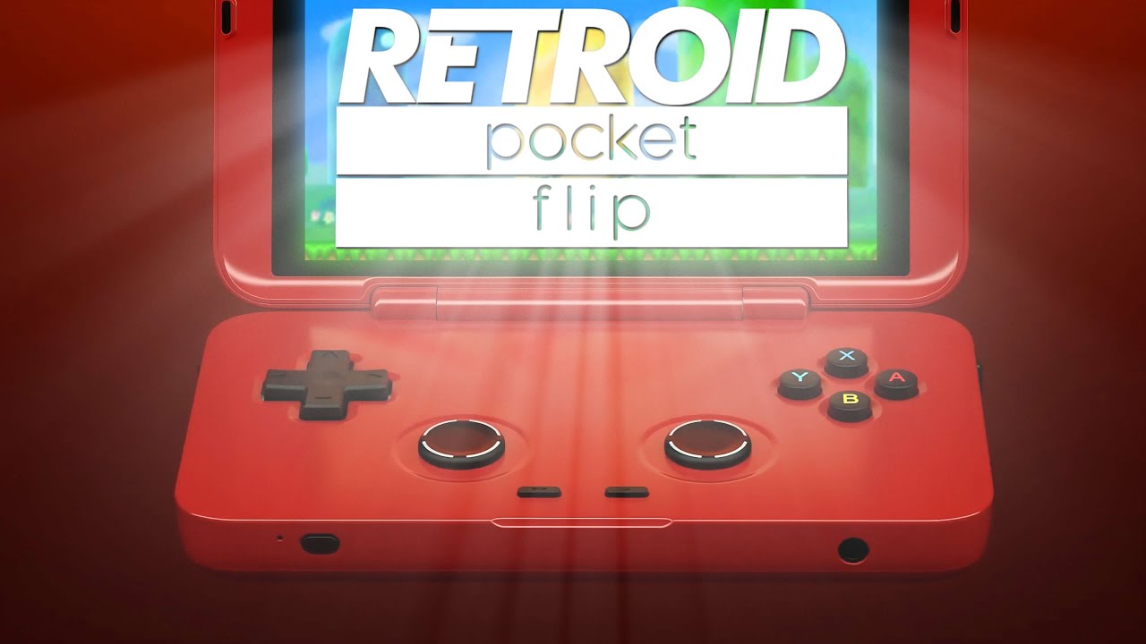 Retroid Pocket Flip CHEGOU! Novo Console Portátil FLIP da RETROID - YouTube