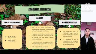 Exposición de Introducción Ambiental sobre la contaminación de suelo de la Oroya