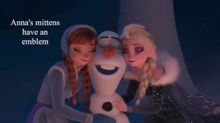 FROZEN {A Study of Anna & Elsa's New Dresses} - Olaf's Frozen Adventure
