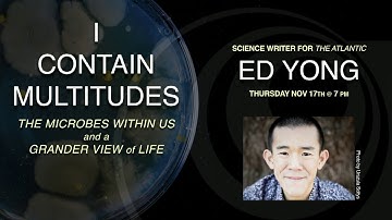 Ed Yong @ North Carolina Museum of Natural Sciences