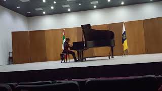 Samantha Rivera Orozco, piano. Aaron Copland, Variations.