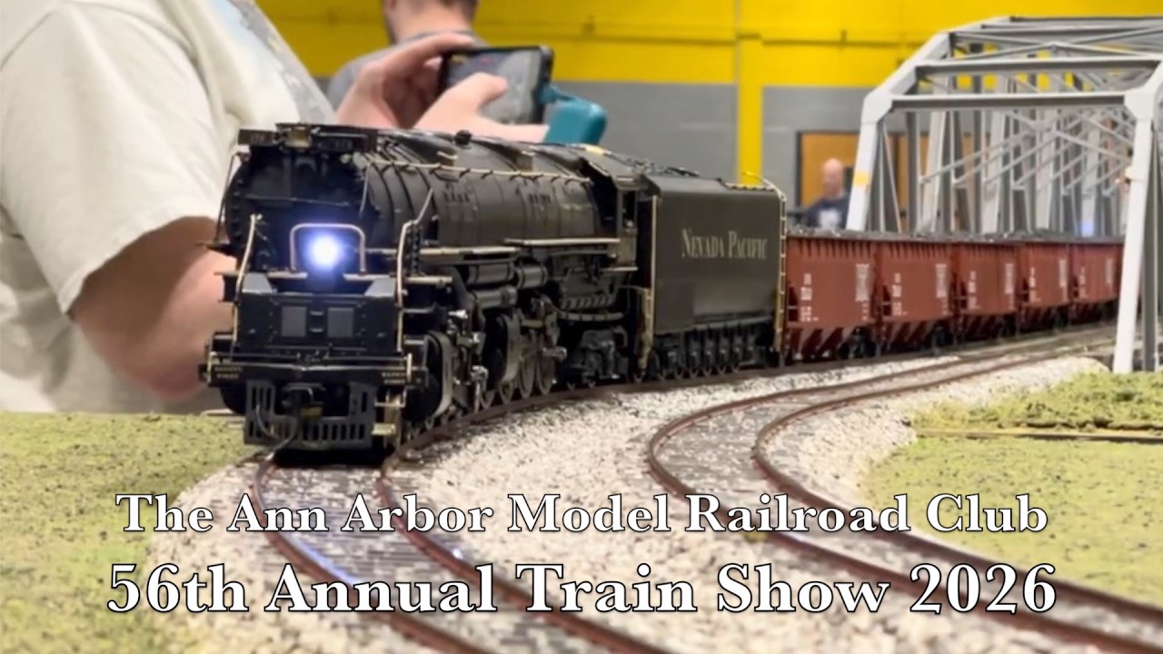 The Ann Arbor Model Railroad Club 56th Annual Train Show 2026