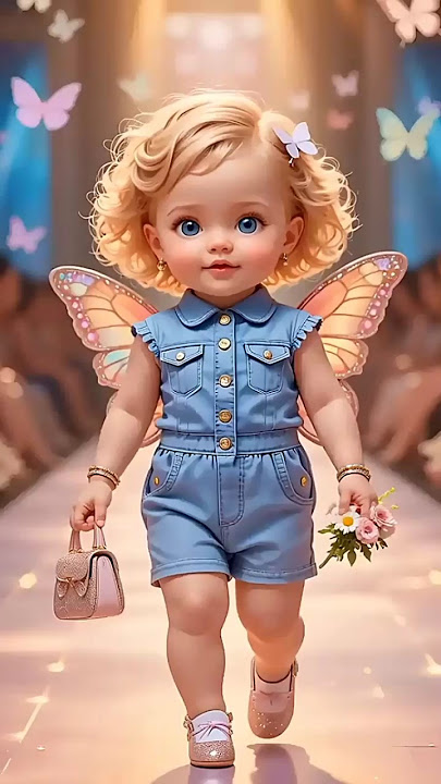 This Baby Doll Has REAL butterfly wings? ❤️🦋