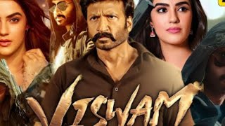 Viswam 2024 Ful Movie Hindi Dubbed Actionmoviegopichand New Moviebig Budget Review Release Today