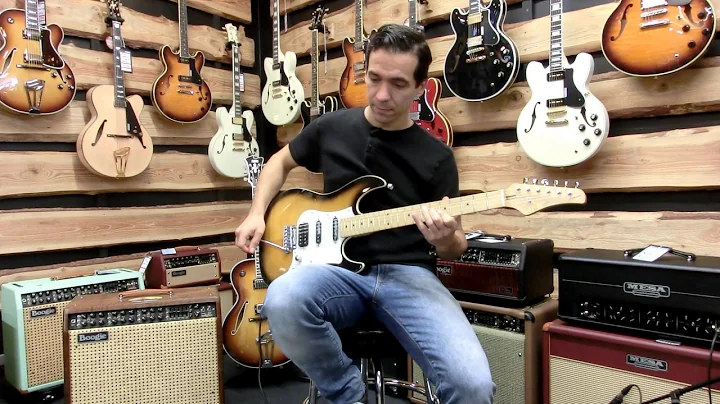 FGN Guitars J Standard Odyssey Flamed Maple 2 Tone Sunburst von Rockland Music