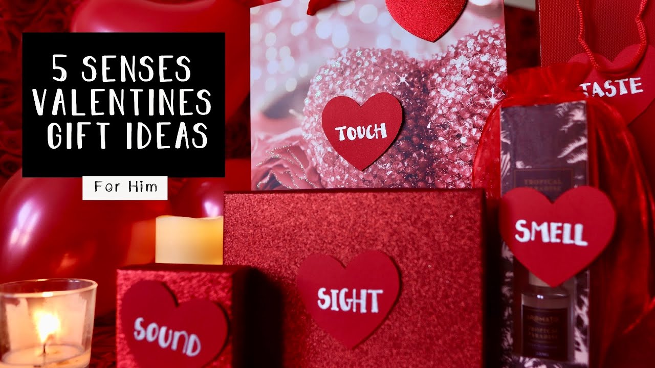 VALENTINE'S DAY GIFT IDEAS FOR HIM 2024, 5 SENSES VALENTINES GIFT FOR  BOYFRIEND