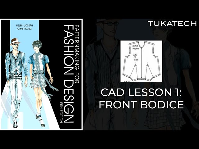 Lesson 1: Front Bodice Block, Patternmaking for Fashion Design DVD (2010)