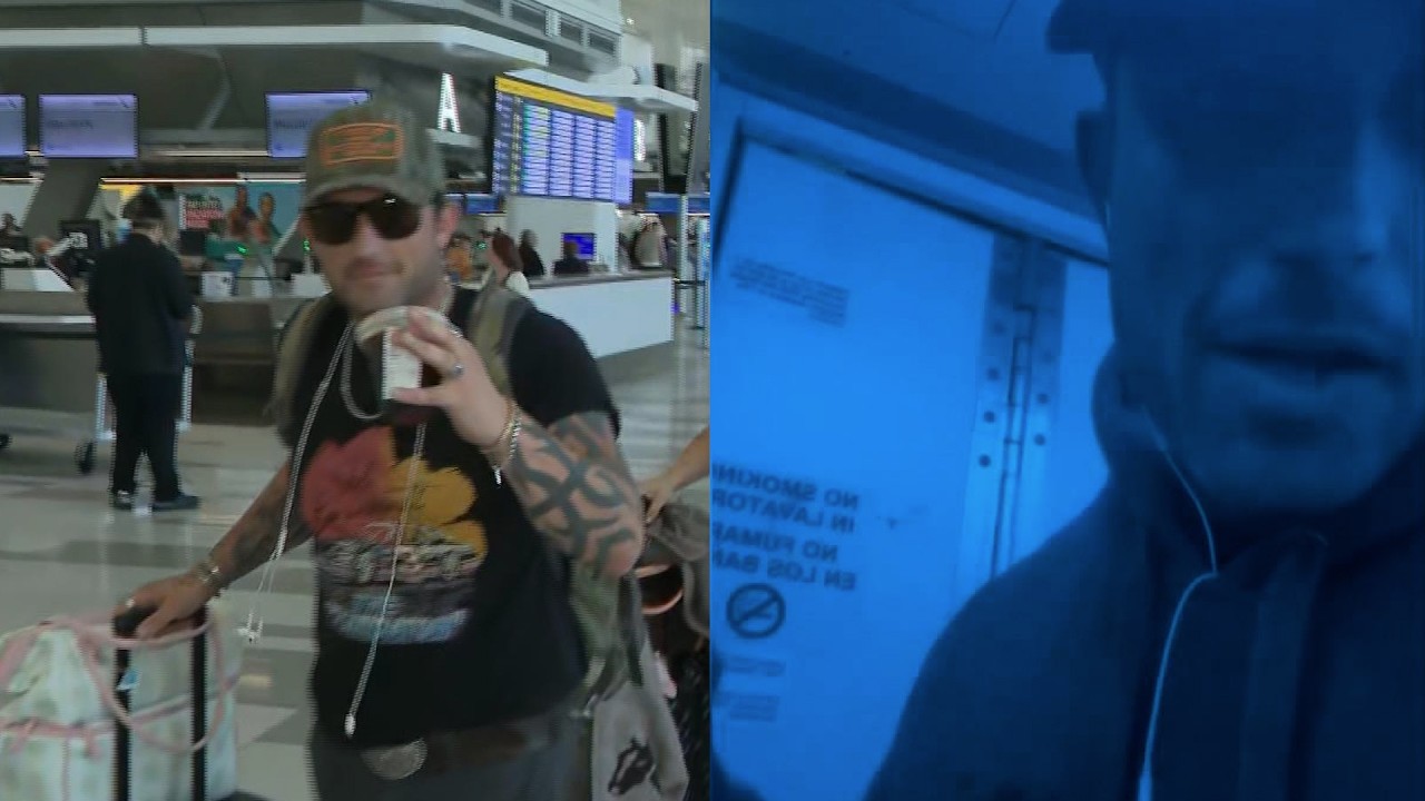 Country Singer Michael Ray Stuck In Airplane Bathroom