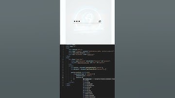 Learn How to 🔐 Show/Hide Passwords with HTML & CSS! 👁️✨  #tranding #youtubeshorts #shorts #foryou