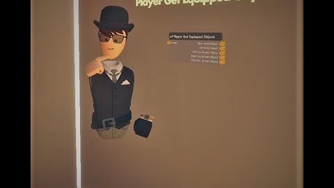 Rec Room Tutorial: Player Get Equipped Objects!