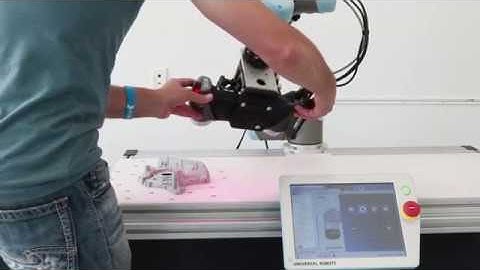 Robotiq products and 3D Laser Scanner From Creaform3D Path Recording