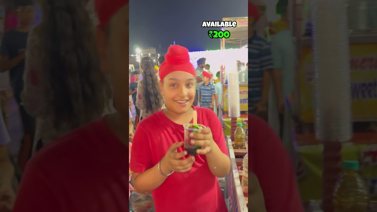 Living on *₹200 in MELA *😱 | street food | kya bekar khana hai 