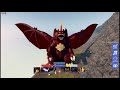 Showing destroyah and the new kaiju in kaiju universe!