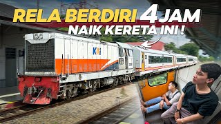 KERETA API BARU MURAH MERIAH‼️ PENUMPANG RELA BERDIRI NAIK KERETA INI | Kereta Api Datuk Belambangan