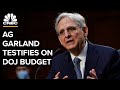 LIVE: Senate Appropriations Subcommittee holds a hearing on DOJ's budget request — 6/9/21
