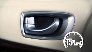 2014 Infiniti QX60 -  Automatic Door Locks