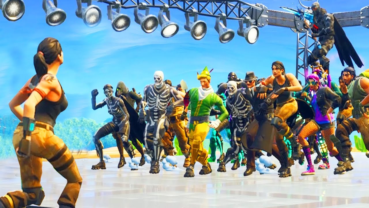 when 100 people default dance