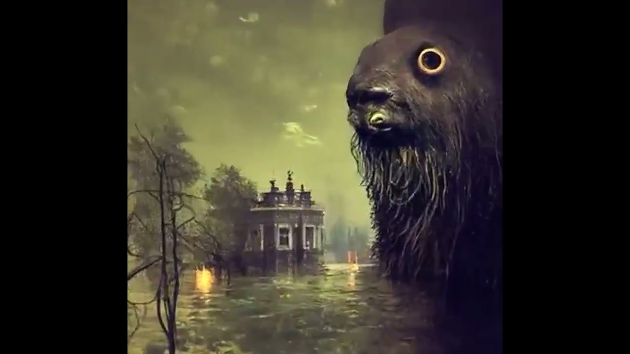 ИИ рисует картину, постоянно дополняя деталями при увеличении - YouTube