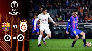 Galatasaray 0-0 Barcelona MAÇ ÖZETİ | Avrupa Ligi - 2021/2022