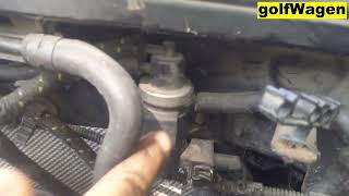 VW Golf 4 1.9 TDI EGR control valve location (N18)