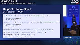 Introducing ni-midi2 - A Modern C++ Library Implementing MIDI2 UMP 1.1 and MIDI CI 1.2 - Franz Detro