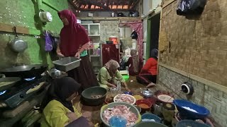 Suasana Hajatan Di Kampung‼️Yang Bantu Masak Nya Gacor Gacor Banget😂