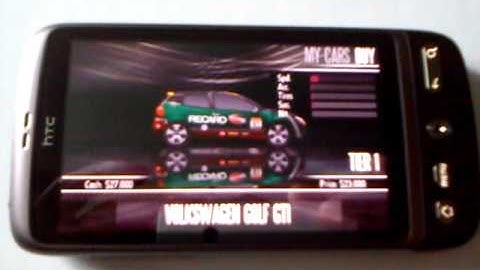 htc desire hd NEED FOR SPEED SHIFT