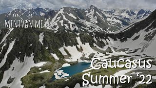 Пейзажное видео | Кавказ, лето '22 | Scienic footage | Caucasus, summer '22 | Включите титры