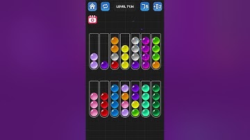 Ball Sort Puzzle by Guru Game: Levels 7131, 7132, 7133, 7134, 7135