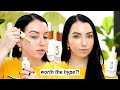 ILIA Super Serum Skin Tint Foundation | WORTH THE HYPE?! Review & Demo