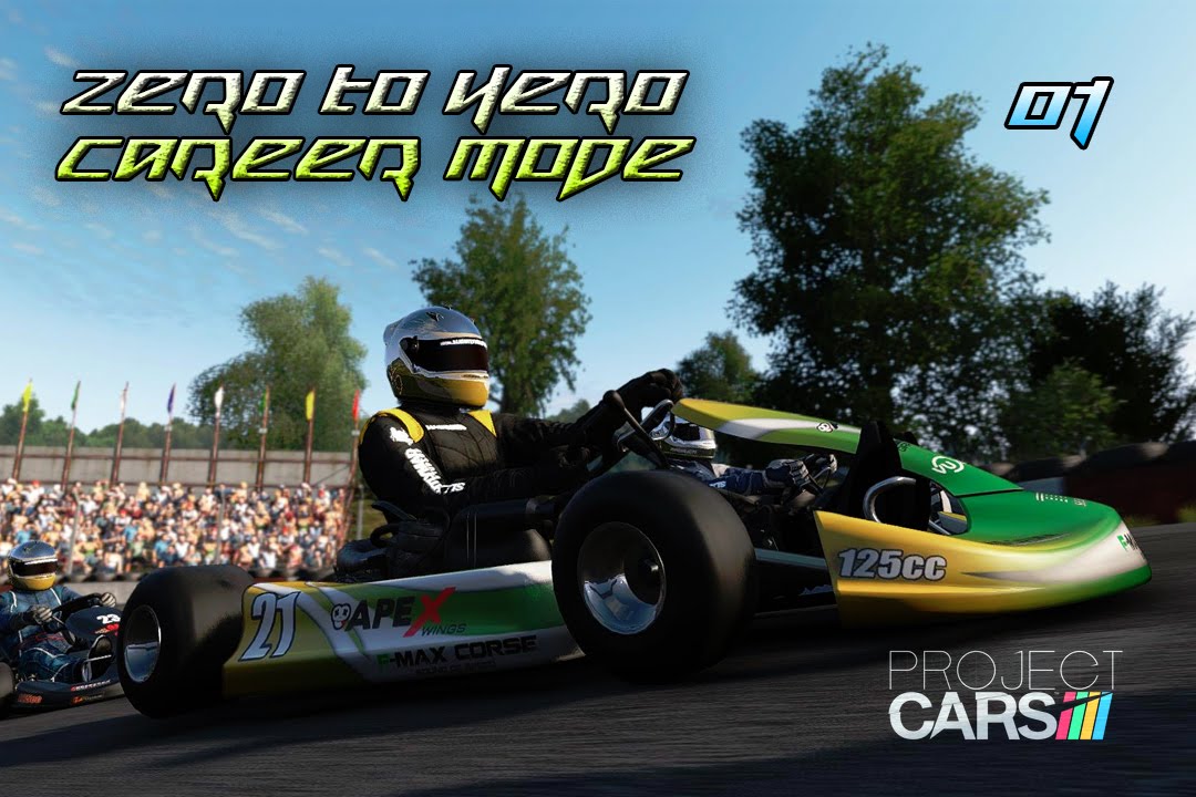 PROJECT CARS Zero to Hero Career Mode Part 01 (Kart One Tier 8 UK Nationals)