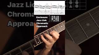 Enclosure Jazz Lick - Chromatic Approach in C