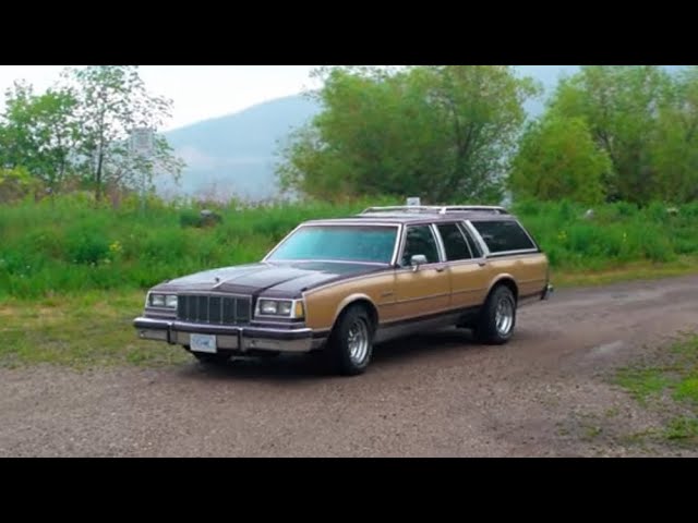 Wood Panel Grocery Getter : A 500HP Buick Station Wagon - YouTube