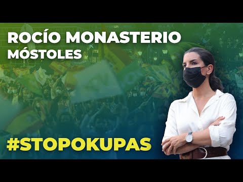#STOPOKUPAS | ROCÍO MONASTERIO VISITA MÓSTOLES