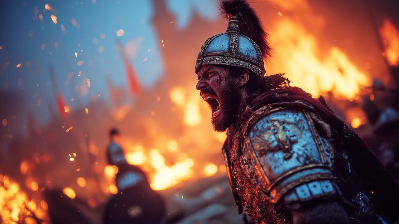 Православные воины Византии поют снова — Священный боевой псалом ⚔️🔥