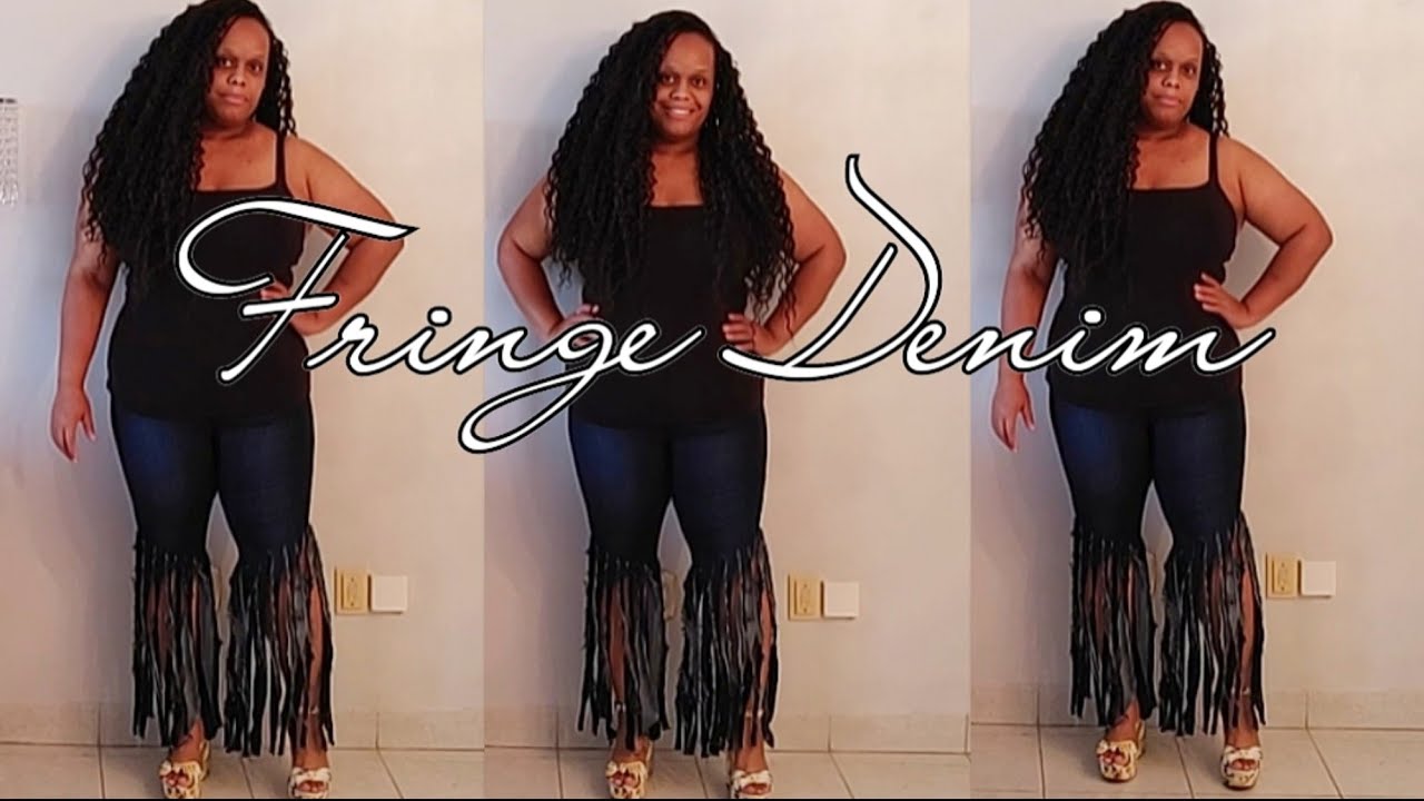 DIY FRINGE DENIM! (take your regular denim and make a fashion statement)