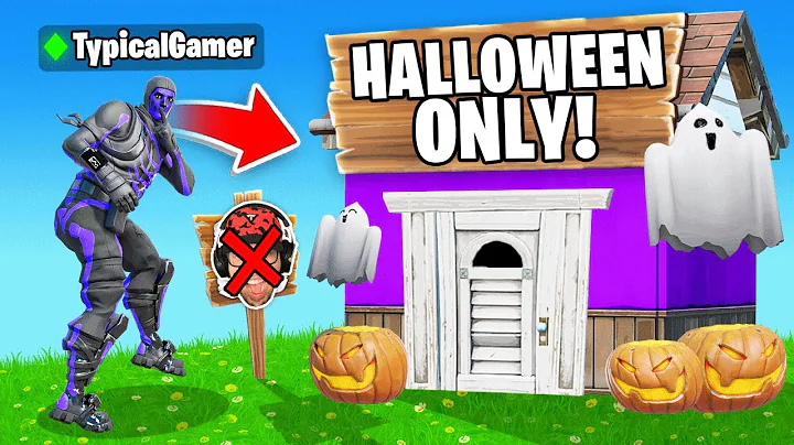 I Went UNDERCOVER in a HALLOWEEN Tournament! (Fort...