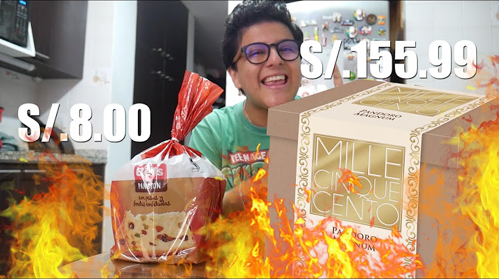 PANETON DE S/.156 SOLES VS S/. 8.00 SOLES - Ariana Bolo Arce