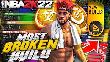 I FINALLY CREATED THE MOST BROKEN BUILD ON NBA 2K22! HOW TO MAKE THE BEST BUILD FOR 2K22 CURRENT GEN