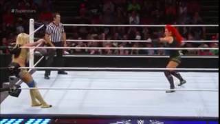 Flying Elbow Smash To Summer Rae