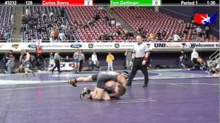 FSN 126: Carlos Sierra (world class) vs. Tom Gettinger (Fayette County Wrestling Club)