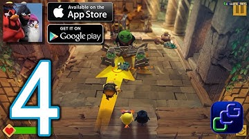 ANGRY BIRDS Evolution Android iOS Walkthrough - Part 4 - Chapter 3: Saving Major Pecker