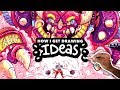 How to get drawing ideas  my illustration process