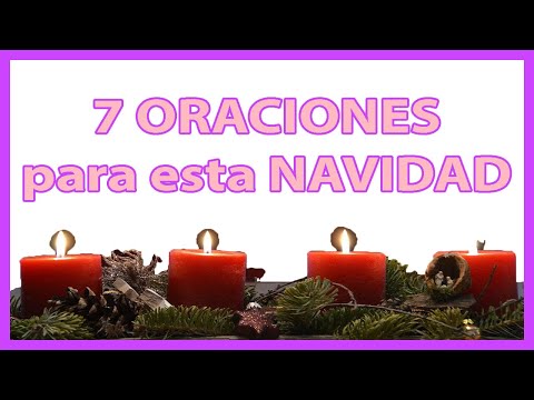 ᐅᐅ Descubre las 7 ORACIONES para este Tiempo de NAVIDAD 2020 🎄 (NOCHEBUENA, Navidad,...) 👈👈👈