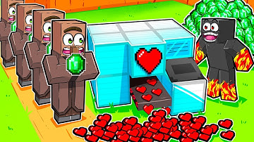 I Built a HEART Factory in Minecraft!