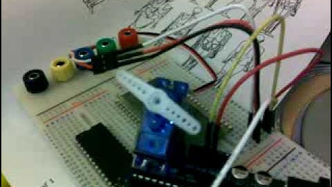 Turnigy servo & Arduino
