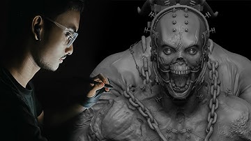 Zbrush Sculpting 3d Character Modeling workflow tutorial in hindi live