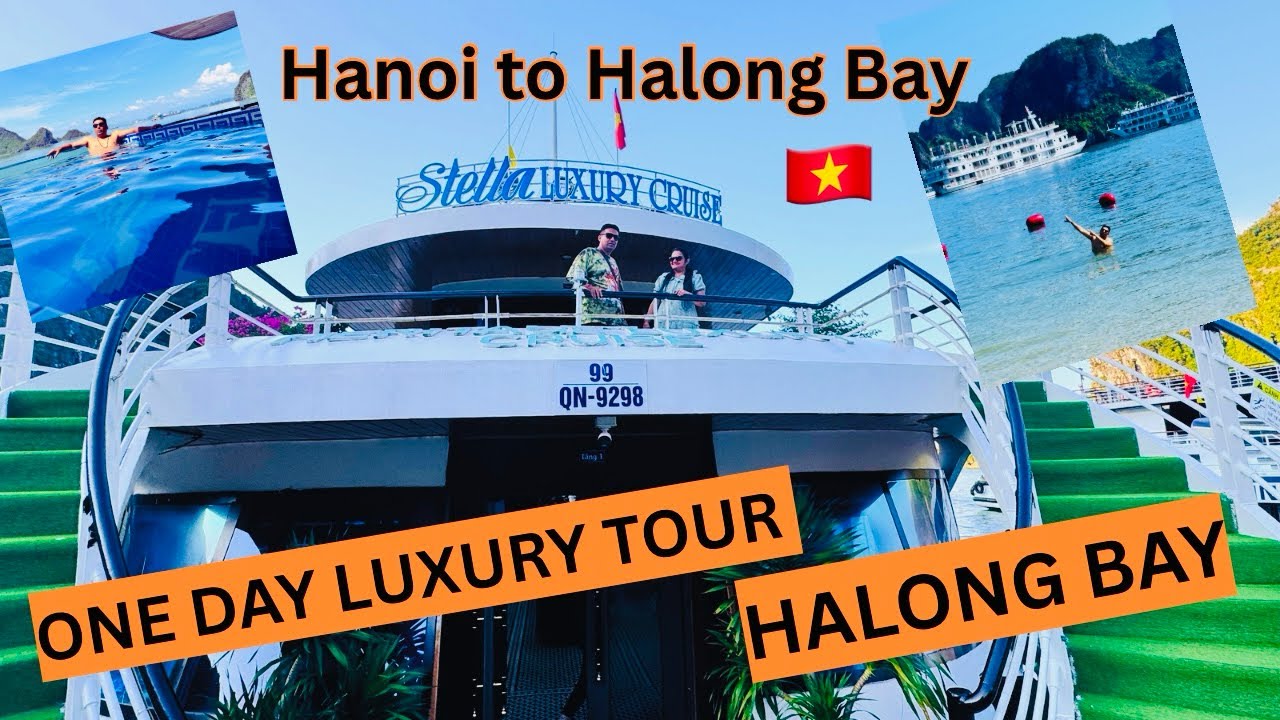 Halong Bay One Day Luxury Cruise Tour - Itinerary & Experience Hanoi to Halong Bay Full Day Tour 